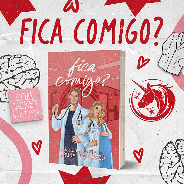 FICA COMIGO? - COM JACKET ILUSTRADA