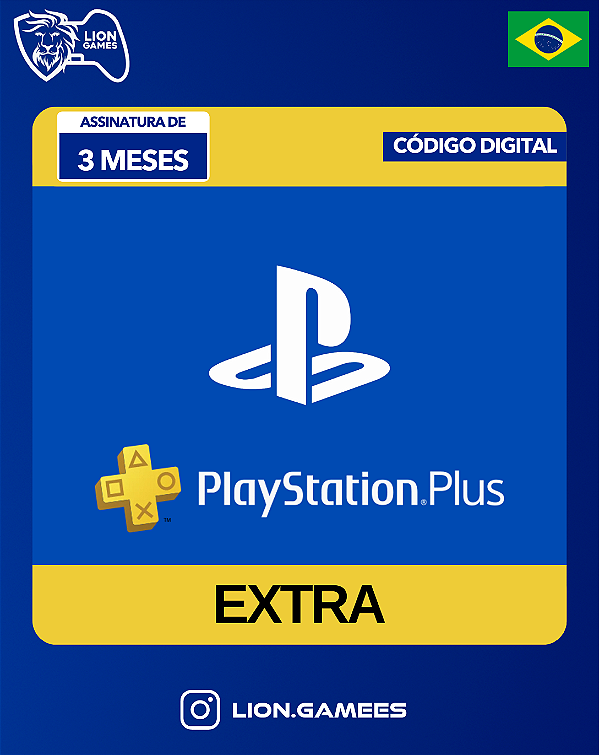PLAYSTATION PLUS EXTRA 3 MESES - CÓDIGO DIGITAL