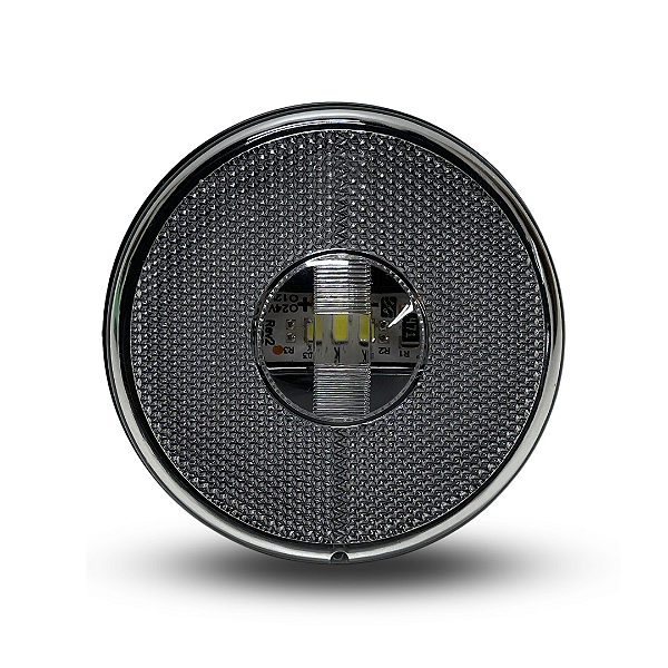 LANTERNA LATERAL LED SEM SUPORTE - 85MM CRISTAL