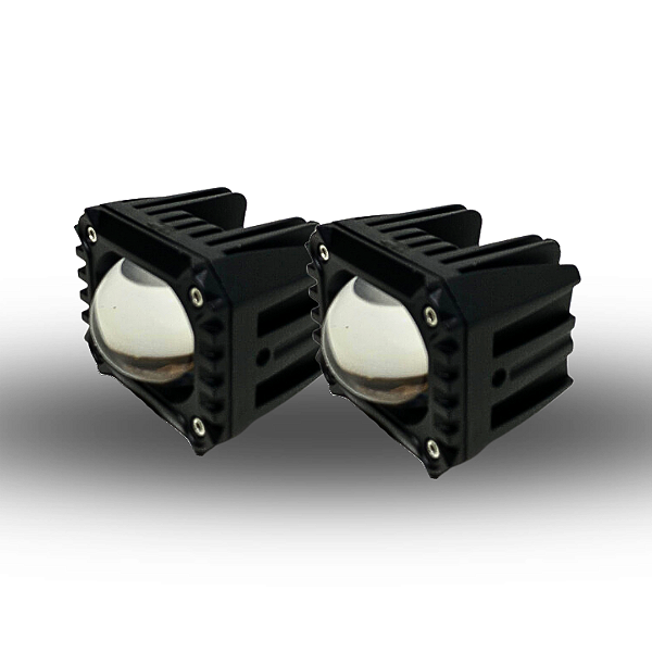 PAR FAROL AUXILIAR PROJETOR DUAL COLOR 150W