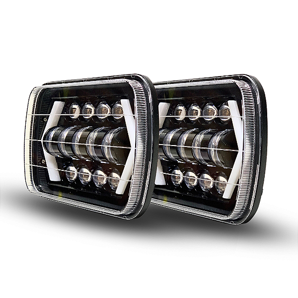 PAR FAROL RETANGULAR LED 120W