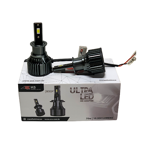 ULTRA LED CSP H3 - 70W - 10.000 LUMENS - BIVOLT