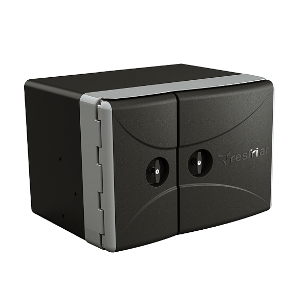 GELADEIRA RESFRI AR 110L EXTERNA BIVOLT 2 PORTAS