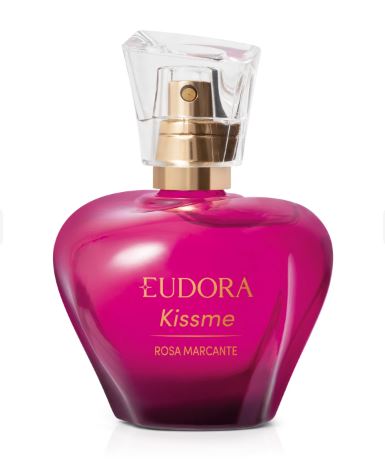 Colônia Desodorante Kiss Me Rosa Marcante 50ml #progressiva