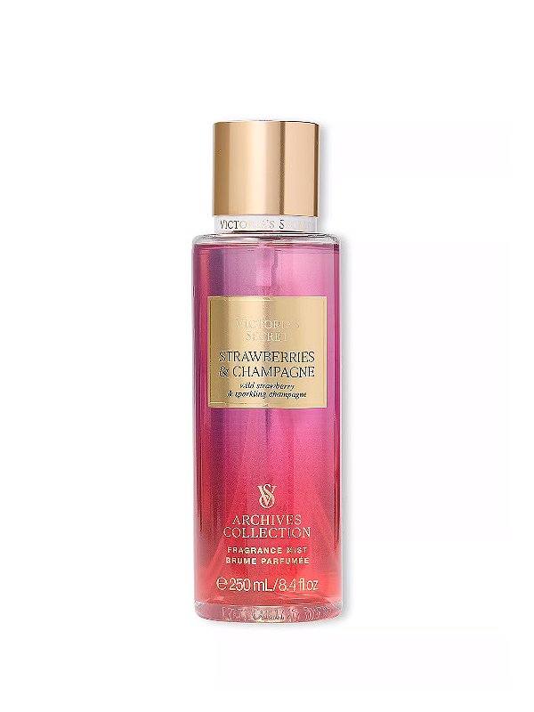 Body Splash Strawberry & Champagne Victoria's Secret 250ml #importado