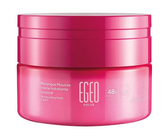 Mousse Hidratante Desodorante Corporal Egeo Dolce Merengue, 250g