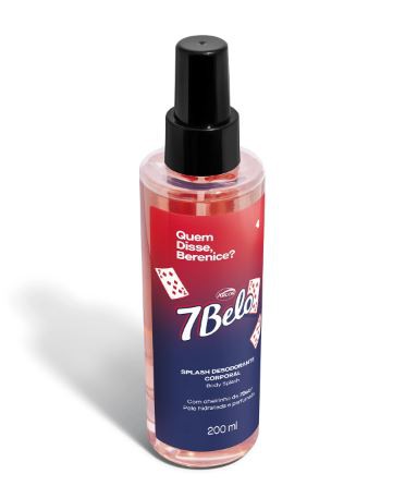 Body Splash Desodorante Colônia QDB 7Belo 200ml #progressiva