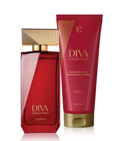 Combo Diva Esplêndida: Desodorante Colônia 100ml + Loção Corporal 200ml #progressiva