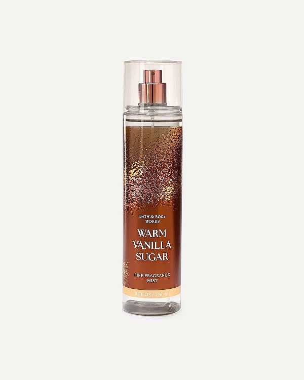 Body Splash Warm Vanilla Sugar Bath & Body Works 236ml #importado