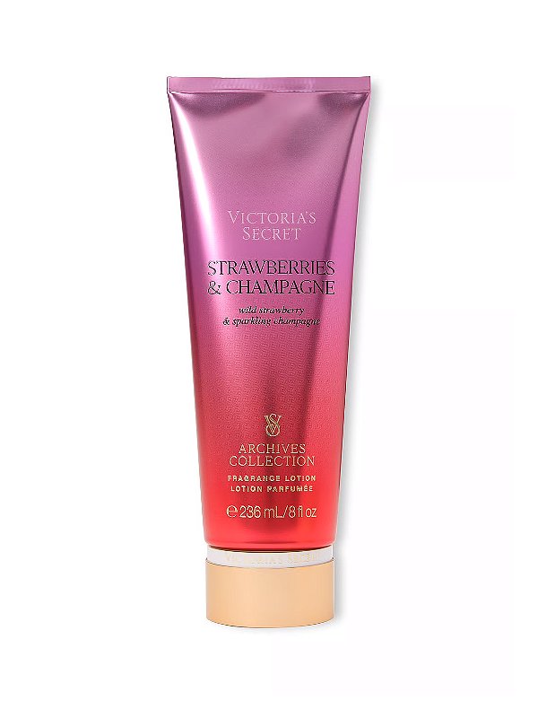 Hidratante Corporal Strawberry & Champagne Victoria's Secret 236ml #importado