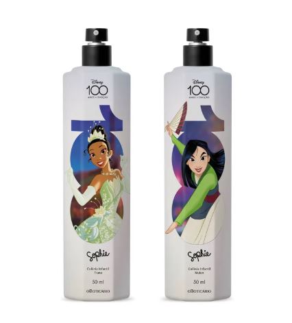 Kit Duo Colônia Infantil Sophie Disney100 2x50ml #progressiva