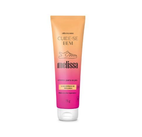 Creme para os Pés Cuide-se Bem Melissa 75g #progressiva