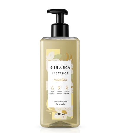 Sabonete Líquido Perfumado Instance Baunilha 400ml #progressiva