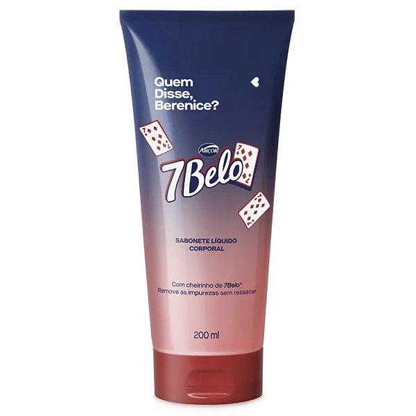 Sabonete Líquido Corporal QDB 7Belo Framboesa 200ml #progressiva