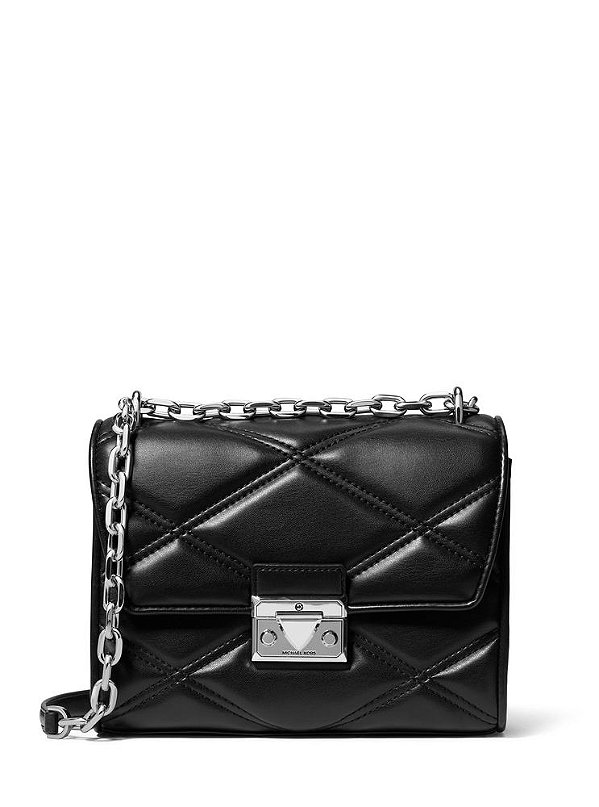 Michael Kors Bolsa De Ombro Serena Média De Poliéster