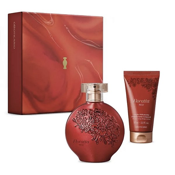 Kit Presente Floratta Red (2 itens) #progressiva