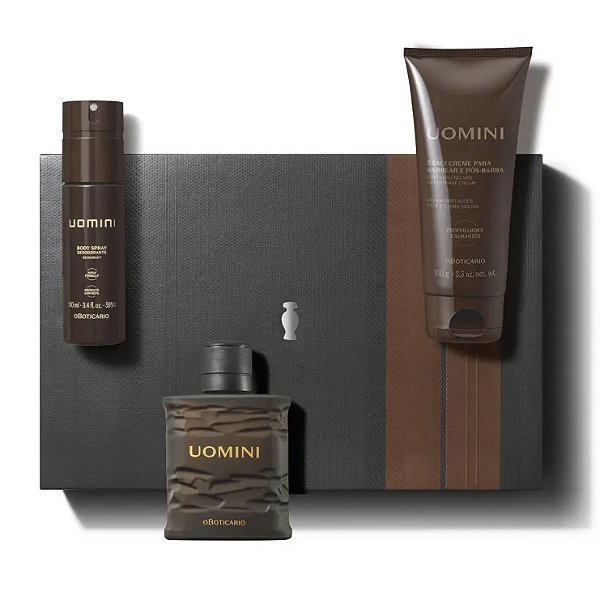 Kit Presente Uomini (3 itens) #progressiva