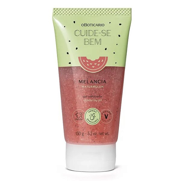 Gel Esfoliante Corporal Cuide-se Bem Melancia 150g #progressiva