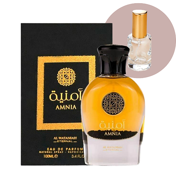 Decant Amnia Eau de Parfum Al Wataniah #progressiva