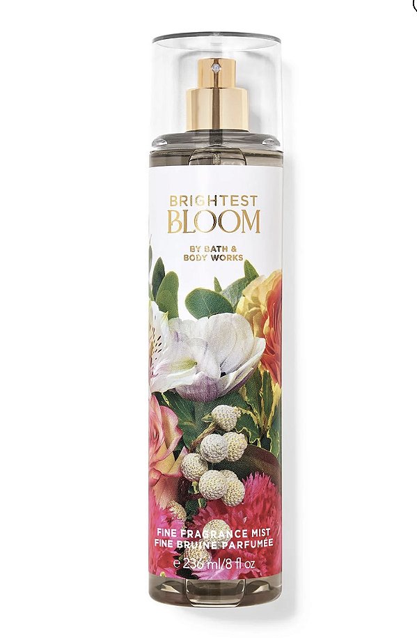 Body Splash Brightest Bloom Bath & Body Works #progressiva