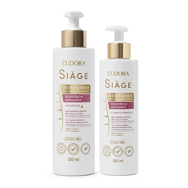 Combo Siàge Antiqueda: Shampoo 300ml + Condicionador 280ml #importado #progressiva