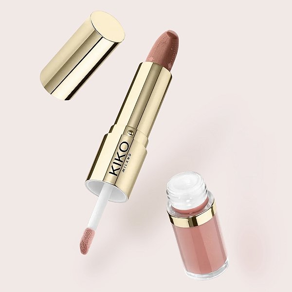 Kiko Milano Duo Lipstick & Gloss Gingerbread #importado