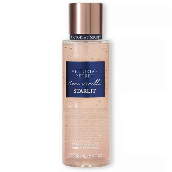 Body Splash Bare Vanilla Starlit Victoria’s Secret 250ml #progressiva
