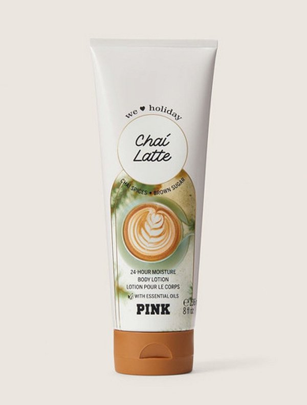 Loção Corporal Victoria's Secret Pink Chai Latte #progressiva