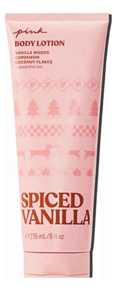 Loção Hidratante Corporal Spiced Vanilla - Pink Victoria's Secret #progressiva