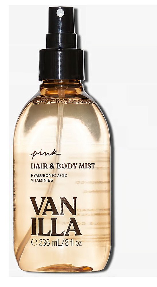 Victorias Secret Pink  Hair & Body Mist Vanilla #progressiva
