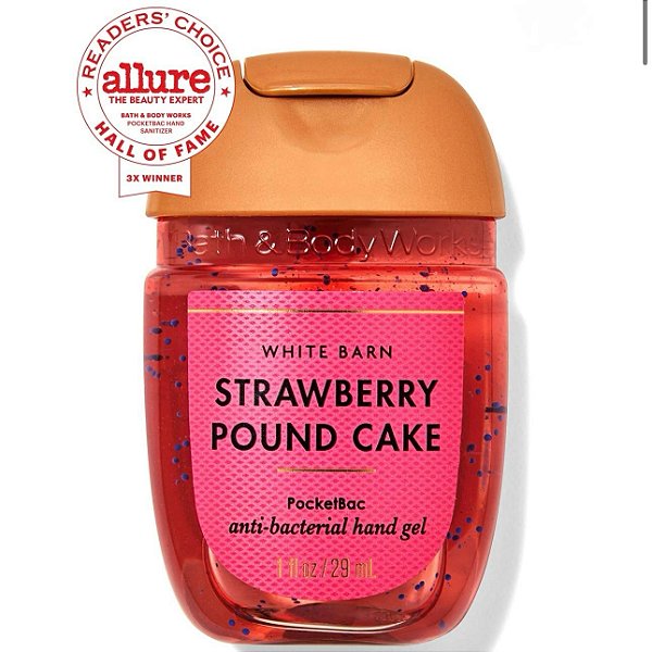 Álcool Gel para Mãos Strawberry Pound Cake Bath & Body Works