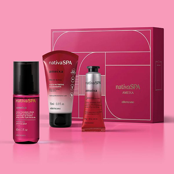 Mini Kit Presente Nativa Spa Ameixa (3 itens)