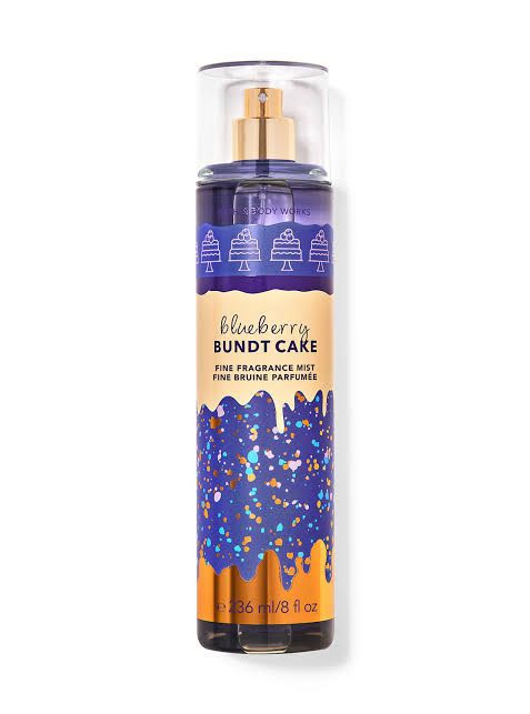 Body Splash Blueberry Bundt Cake Bath & Body Works 236ml #importado #progressiva