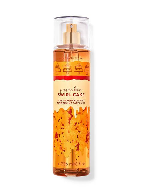 Body Splash Pumpkin Swirl Cake Bath & Body Works 236ml #importado #progressiva