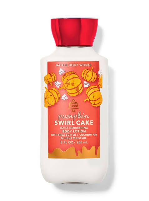 Loção Hidratante Corporal Pumpkin Swirl Cake Bath Body Works 236ml #importado #progressiva