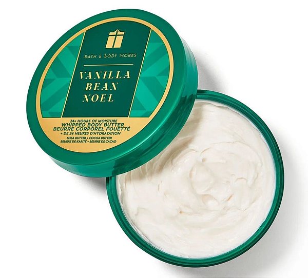 Manteiga Vanilla Bean Noel Bath & Body Works 185g #importado #progressiva