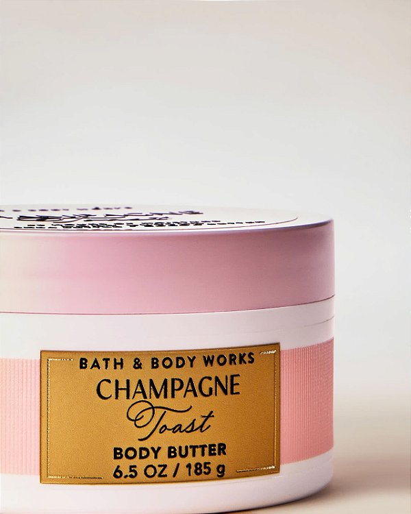 Manteiga Champagne Toast Bath & Body Works 185g