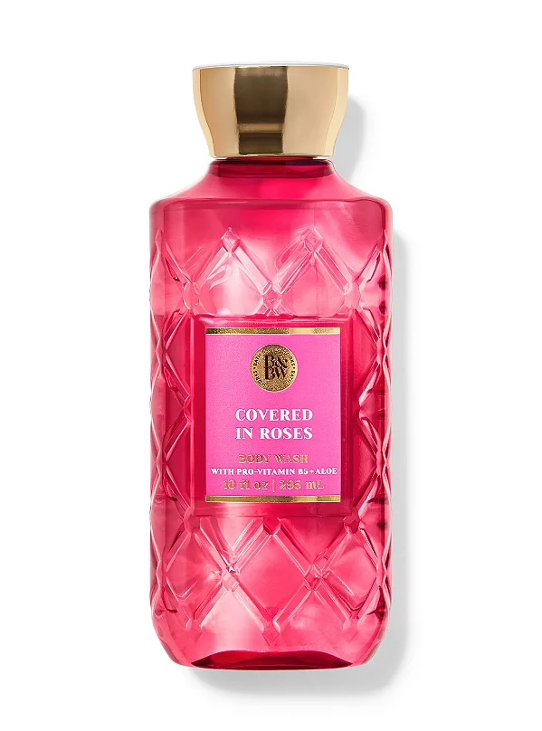 Gel de Banho Covered in Roses Bath & Body Works 295ml #importado #progressiva