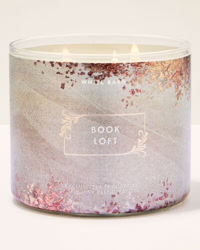 Vela 3 Pavios Book Loft Bath & Body Works #progressiva