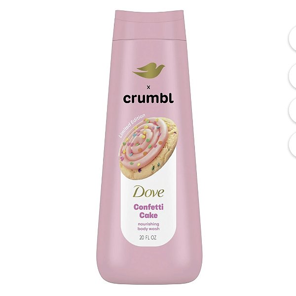 Dove Crumbl Confetti Cake Sabonete Liquido 592ml #progressiva