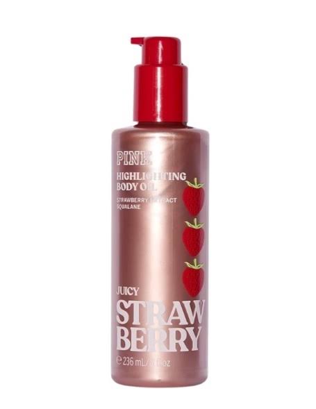 Body Oil Juicy Strawberry Pink -Victoria’s Secret 236ml #importado