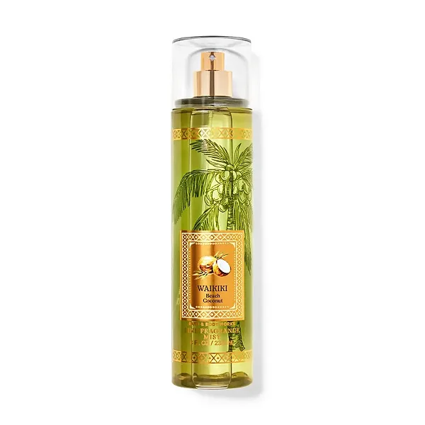 Body Splash Waikiki Beach Coconut Bath & Body Works 236ml #importado #progressiva