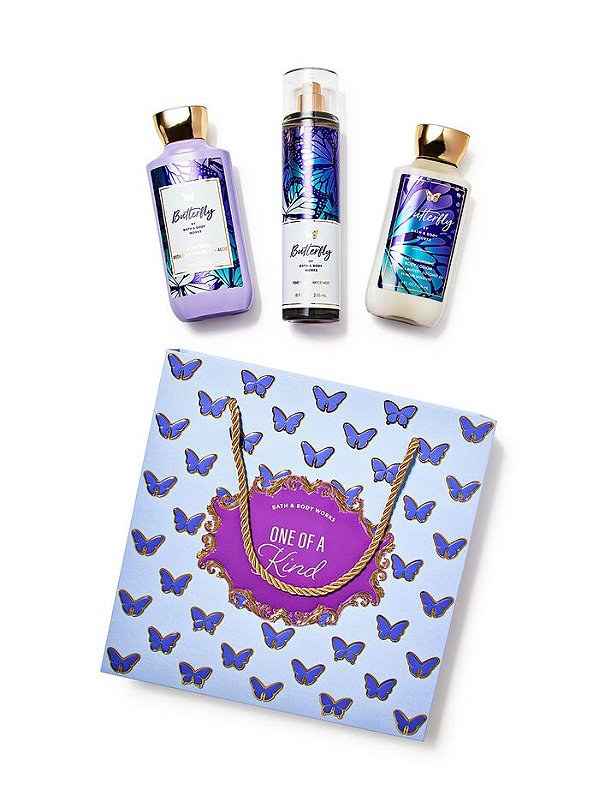 Kit Presente Butterfly Bath & Body Works