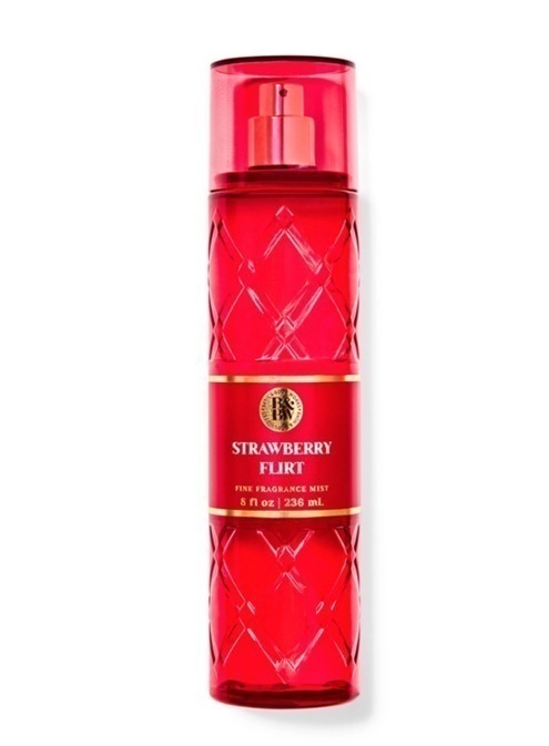 Body Splash Strawberry Flirt Bath & Body Works 236ml #importado