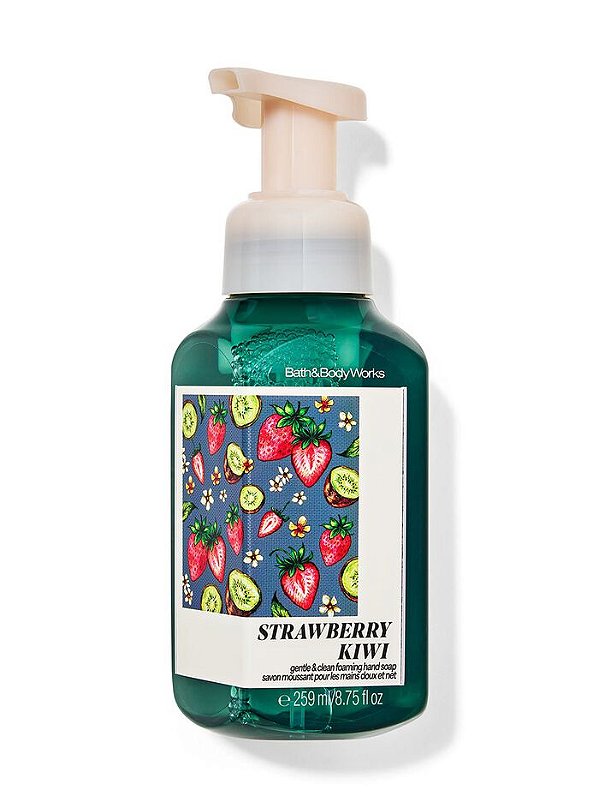 Sabonete em Espuma para as mãos Strawberry Kiwi Bath & Body Works 259ml