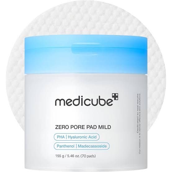 MEDICUBE Zero Pore Pad 2.0 Mild - 70Pads / 155g #coreano