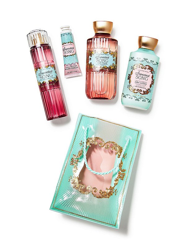 Kit Sweetest Song (5 itens) Bath & Body Works