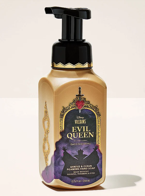 Sabonete em Espuma para Mãos Evill Queen Bah & Body Works #importado #vilãs