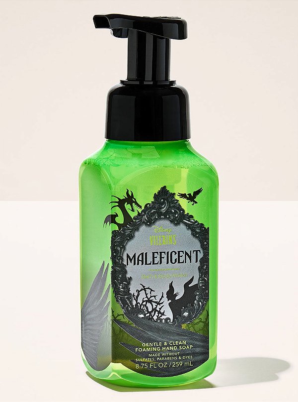 Sabonete Em Espuma Para as Mãos  Maleficent Bath & Body Works 259ml #importado #vilãs