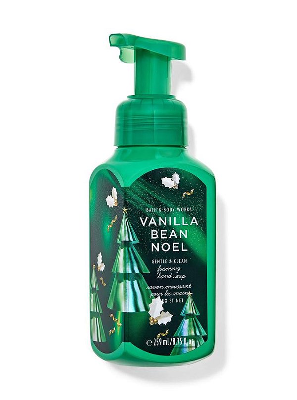 Sabonete em Espuma para Mãos Vanilla Bean Noel Bah & Body Works #importado #Natal